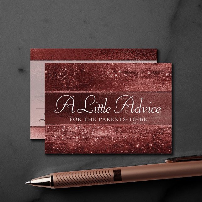 Tarjeta De Recepción Relieve metalizado Glitzy | Consejo de Henna Crims (Subido por el creador)