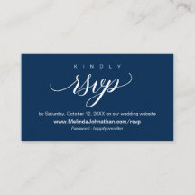 Respuesta del sitio web RSVP en línea, boda