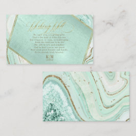 Tarjeta De Recepción Resumen Agate Wishing Well V3 Mint ID827