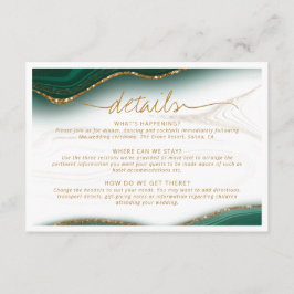 Tarjeta De Recepción Resumen Purpurina Strata Detalles de Wht Gr ID903