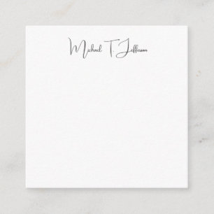 Tarjeta De Recepción Retro Clásico Elegante Plata Blanco Gris Simple