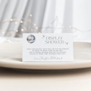 Tarjeta De Recepción Retro Disco Fiesta Display Shower