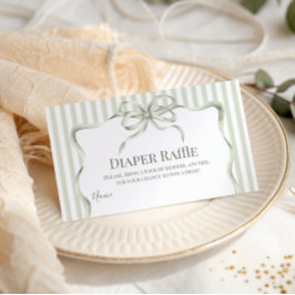 Tarjeta De Recepción Retro Neutral Bow Cafe Bebe Coffee Baby Shower