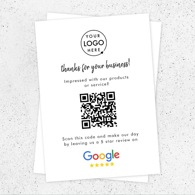 Tarjeta De Recepción Revistas de Google | Código QR de vínculo de revis (Subido por el creador)