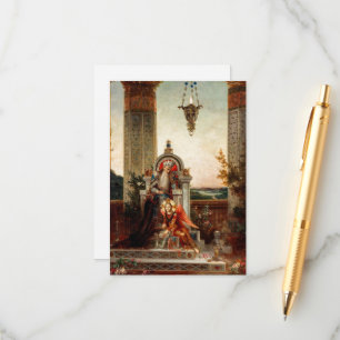Tarjeta De Recepción Rey David, 1878 por Gustave Moreau