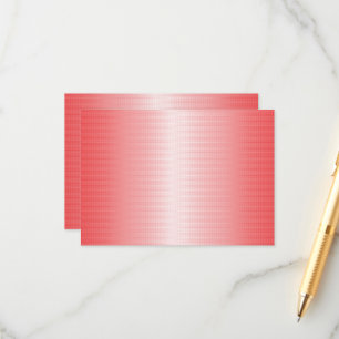 Tarjeta De Recepción Rojo, naranja y pinceles rosas se mezclan