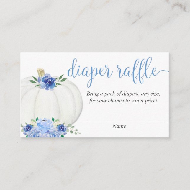 Tarjeta De Recepción Ropa azul calabaza elegante barquillo baratija rif (Anverso)