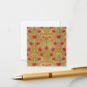 Tarjeta De Recepción Rosa, 1883 por William Morris