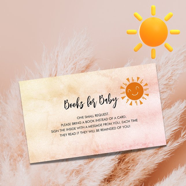 Tarjeta De Recepción Rosa de sol de sol chica solicitud de un libro de  (Subido por el creador)