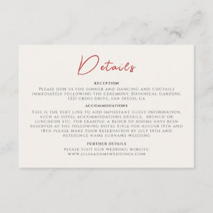 Tarjeta De Recepción Rosa Flor Silvestre Primavera Guirnalda Boda