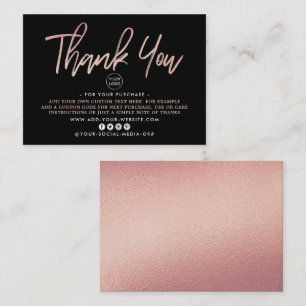 Tarjeta De Recepción Rosa moderno guión de Relieve metalizado dorado gr