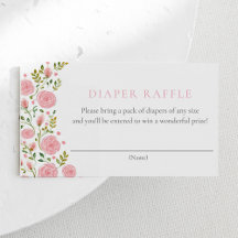 Rosa Rosa Rosa Tea Fiesta Diaper Raffle