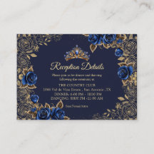 Rosas Quinceañera Tiara Dorada Azul Navi