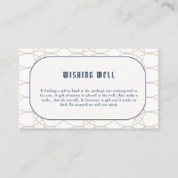 Royal Blue Classic Retro Wire Bien