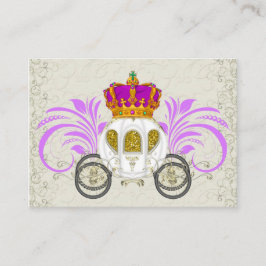 Tarjeta De Recepción Royal RSVP - SRF