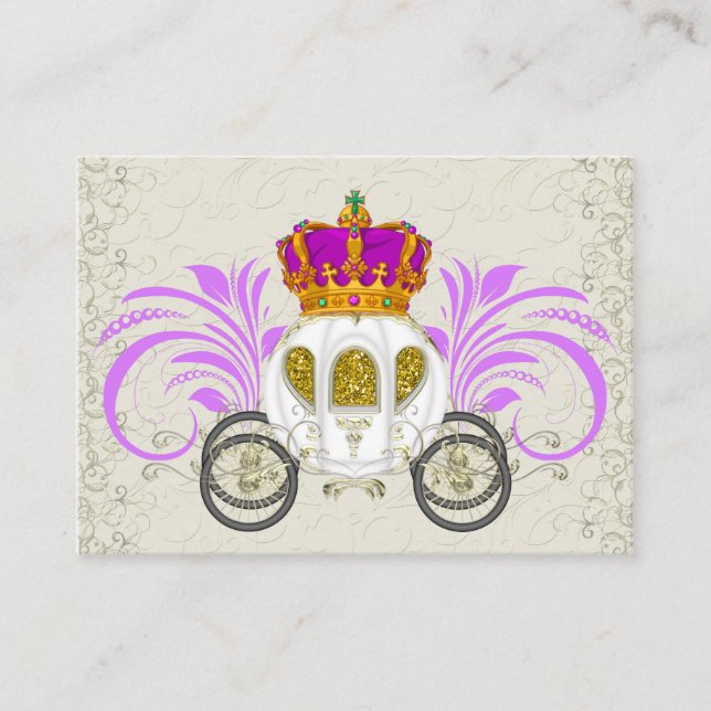 Tarjeta De Recepción Royal RSVP - SRF (Anverso)
