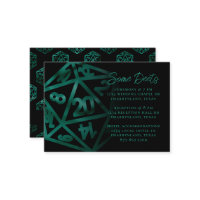 RPG Dice | Detalles del jugador del tablero de la 