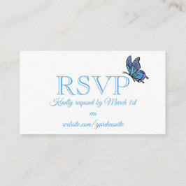 Tarjeta De Recepción RSVP Card