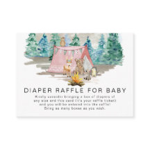 Rustic Forest Animals Deer Bear Floral Baby Shower
