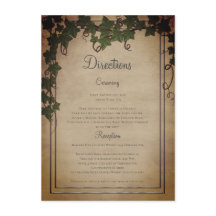 Rústica dirección de ceremonias de Boda de viñedos