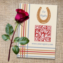 Rústico Registro de Baby Shower del Oeste del Herr