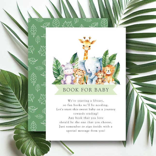 Tarjeta De Recepción Safari Adventure Book for Baby (Subido por el creador)