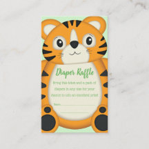 Safari de Baby Shower del tigre