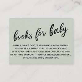 Tarjeta De Recepción Sage de solicitud de libro de escritura manual mod