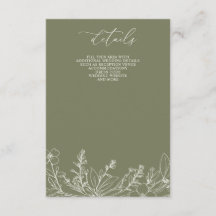 Sage Wildflowers Woodland Garden Boda Floral