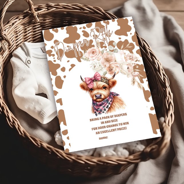 Tarjeta De Recepción Sagrada Vaca Altiplano Vaca Diapper Raffle (Subido por el creador)