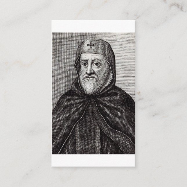 Tarjeta De Recepción Saint Éphrem, el teólogo cristiano sirio (Anverso)