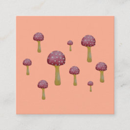 Tarjeta De Recepción Salmos rojos y blancos