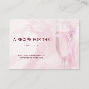 Tarjeta De Recepción Saludos Para Amar Los Vidrios De Vino Bow Tie Brid