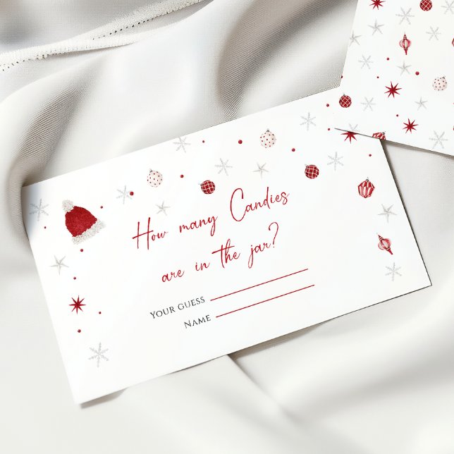 Tarjeta De Recepción Santa Baby Shower Cuántos Canales (Subido por el creador)