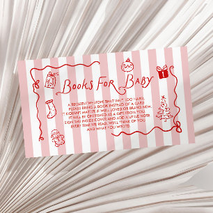 Tarjeta De Recepción ¡Santa Bebé! Libros de Navidad para el baño del be