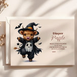 Tarjeta De Recepción Santa vaca Pequeña Boo Halloween Bebé Raffle Diapp<br><div class="desc">Haga que su ducha de bebé de Halloween sea extra divertida con nuestra tarjeta de envoltorio de pañales Holy Cow Little Boo Halloween Baby Raffle Diaper. Esta carta caprichosa muestra una vaca adorable vestida como un fantasma, representando juguetamente el tema de Halloween del "Pequeño Boo". Rodeada de elementos festivos de...</div>