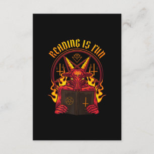 Tarjeta De Recepción Satanic Pagan Goat Premium