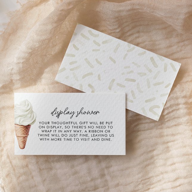 Tarjeta De Recepción Se le quitó la ducha de vainilla (Subido por el creador)