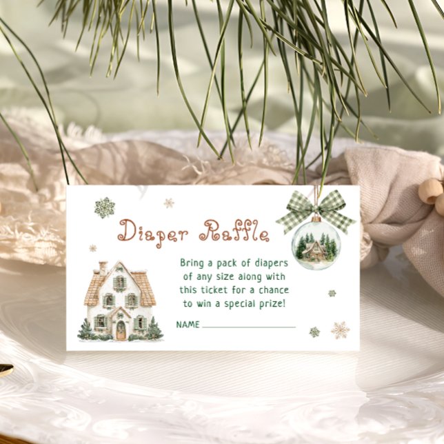 Tarjeta De Recepción Se Necesita Un Diaper De Aldea Baby Shower (Subido por el creador)