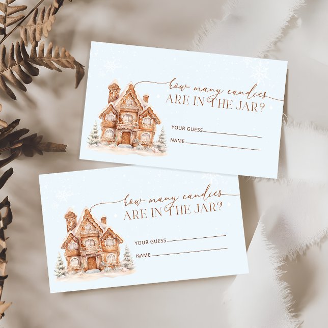 Tarjeta De Recepción Se necesita un invierno de aldea para cuántos cara (Subido por el creador)