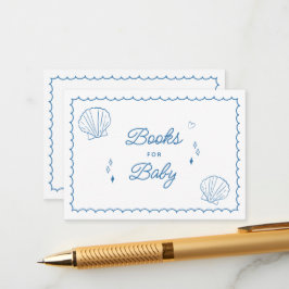 Tarjeta De Recepción Sea, pronto le darás a la mano libros de Baby Show