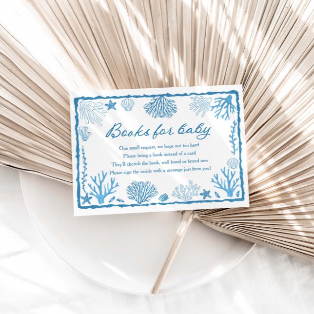 Tarjeta De Recepción Sea You Soon Baby Shower Books For Baby  (Subido por el creador)