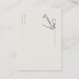 Tarjeta De Recepción Sealed Key- Regency Correspondence Archive