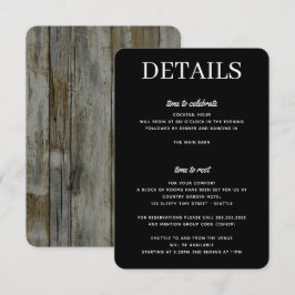 Tarjeta De Recepción Selva negra rusa