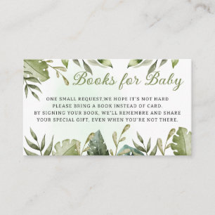 Tarjeta De Recepción Selva verde Safari libros de animales salvajes par