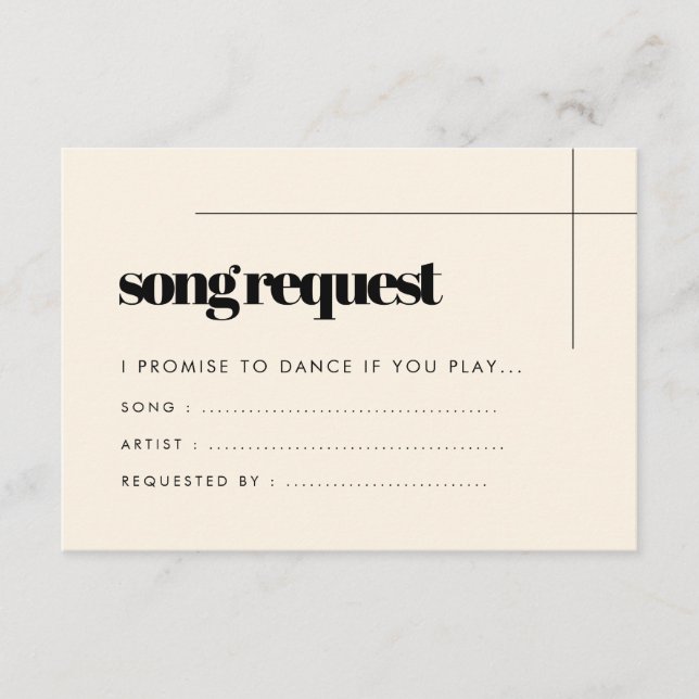 Tarjeta De Recepción Sencillo y elegante boda de moda Solicitud de canc (Anverso)