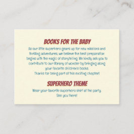 Tarjeta De Recepción Sexo revela superheroína Cute amarillo rosa azul