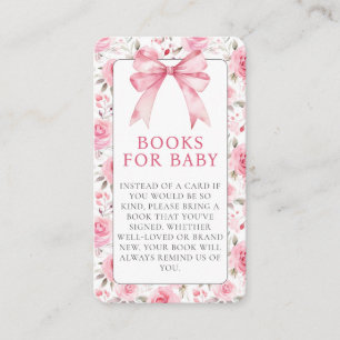 Tarjeta De Recepción Shabby Chic Coquette Pink Love Shack Baby Shower