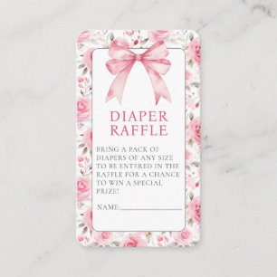 Tarjeta De Recepción Shabby Chic Coquette Pink Love Shack Baby Shower