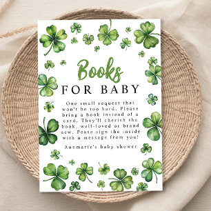 Tarjeta De Recepción Shamrock   Libros Para Bebés